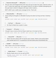 Redditors sharing their thoughts on the streamer's clip (Image via r/LivestreamFail)